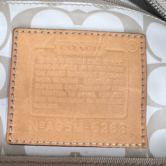 Coach Vintage Hampton Mini Tote. Top Handle Mini Bag Nylon leather. - Picture 8 of 8